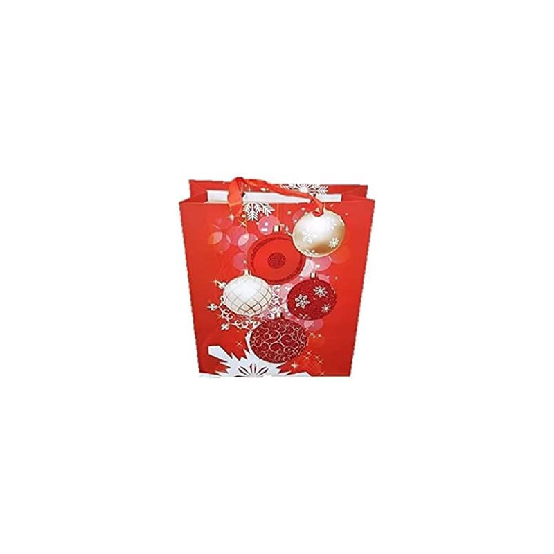 BUY4LESS - 12 pcs Christmas Gift Bag 18 X 23 X 10 cm for Birthday, Weddings, Valentine