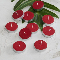 BUY4LESS - Tea Light Scented Candle 50 pieces (Strawberry, 40 Candle)