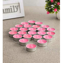 BUY4LESS - Tea Light Scented Candle romantic confession birthday Valentine Wedding candle (Rose, 40 Candle)