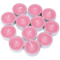 BUY4LESS - Tea Light Scented Candle romantic confession birthday Valentine Wedding candle (Rose, 40 Candle)