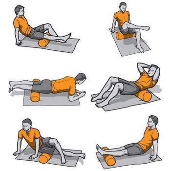 BUY4LESS - Yoga Roller Pilates Gym Training Exercise Deep Tissue Massage Muscle Stretching Physiotherapy