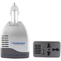 Terminator Car Dc To Ac Converter - 12V Dc To 240V Ac 150W - Made In Taiwan
