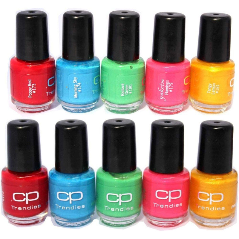 CP Trendies CP Trendies Nail Polish Set (Catching Brights) -10 Pieces