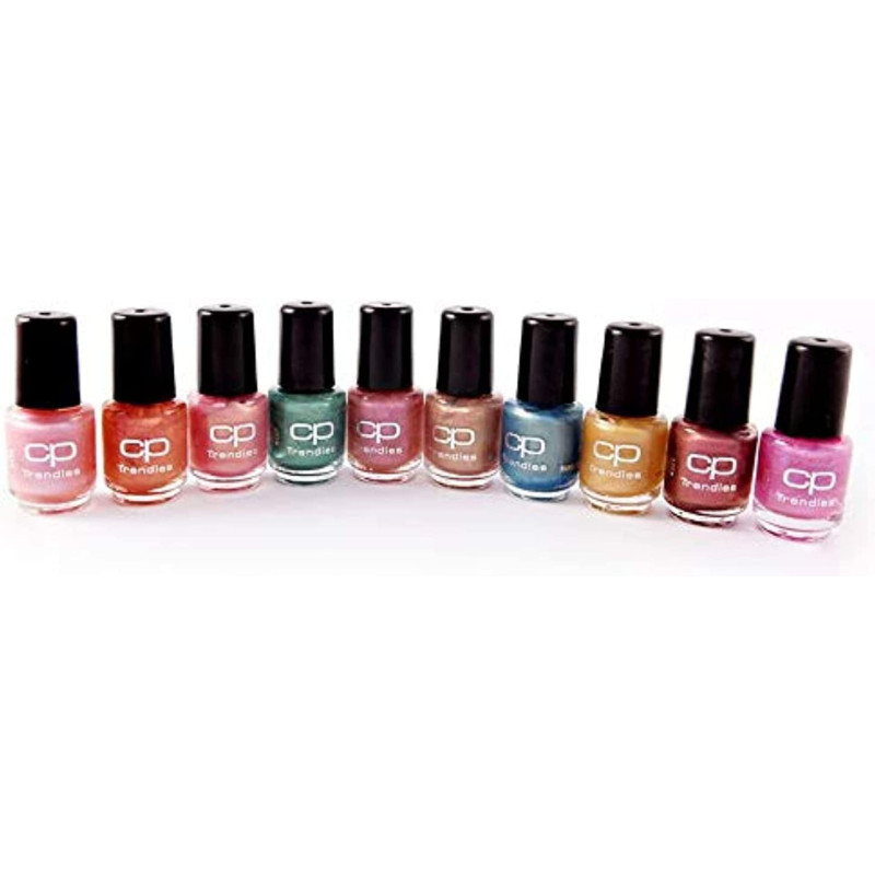 CP Trendies CP Trendies Nail Polish, 10 Pieces - Colors Duets