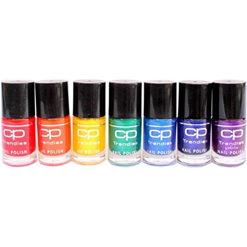CP Trendies CP Trendies RAINBOW COLORS nail polish set
