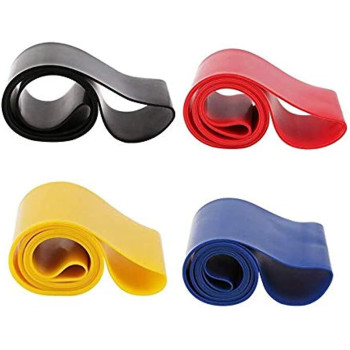 Fitness Resistance Band set 4 Levels Elastic Latex Strength Training Athletic Rubber Loops Bands Workout Fitness Equipment