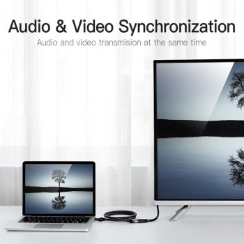 Vention HDMI Extension Cable, Vention High Speed 4K HDMI Extender Cable Male to Female 4K@30Hz Audio Return Compatible with Xbox One S 360, PS4, Apple TV, Blu Ray Player, Wii U etc (Extension, 5 Meter)