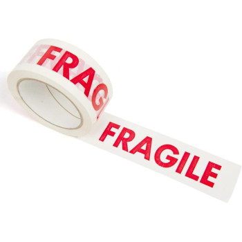 Vira High Performance Packing Tape - Pack of 6 (100 Yard, Fragile)