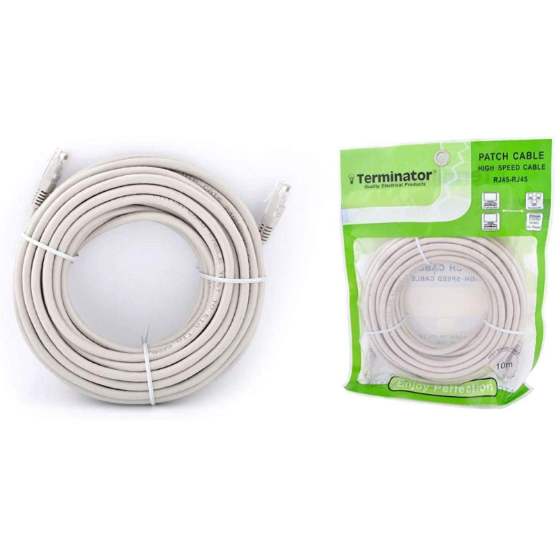 Terminator High Speed Patch Cable Cat6 10 Meters, Terminator, Tpcc6 10