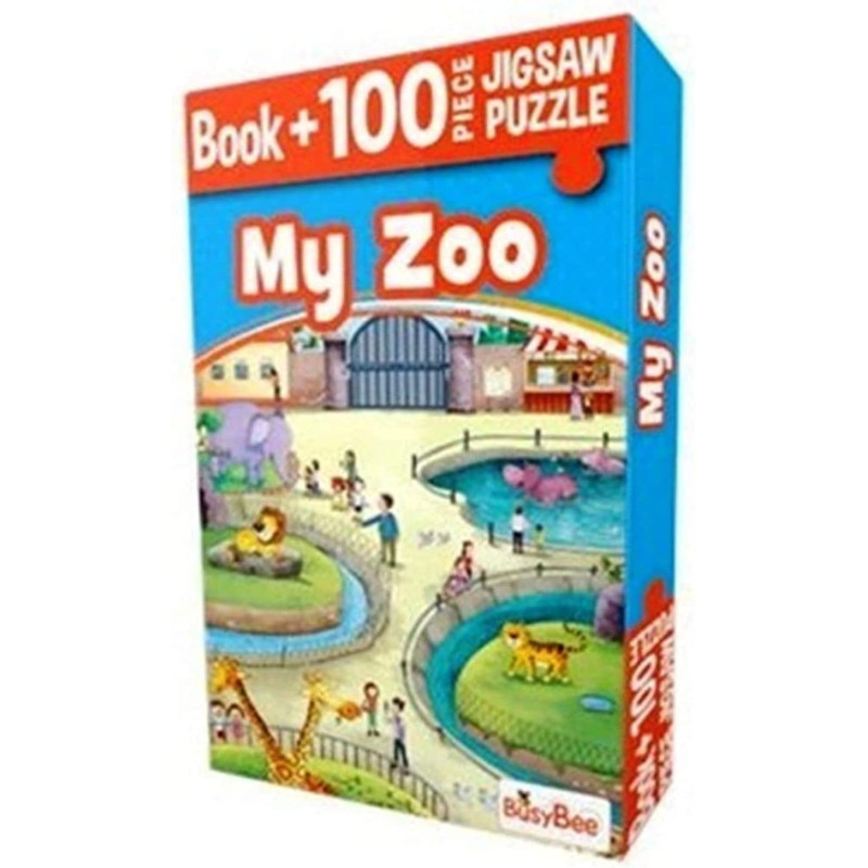 Pegasus Jigsaw Puzzle 100 pieces - MY ZOOFor Girls, Boys Toddlers and KidsKids Educational Toys