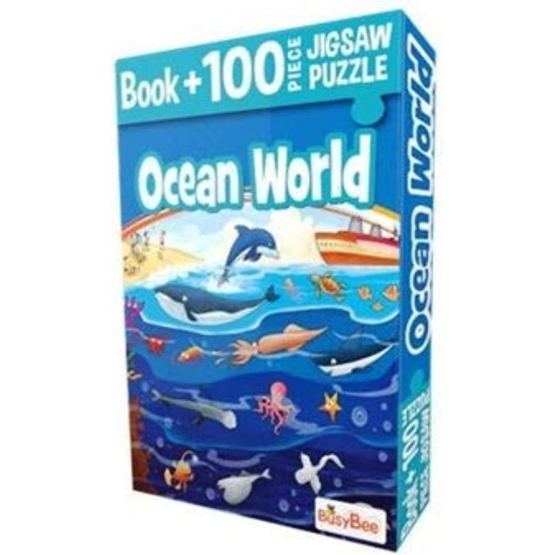 Pegasus Jigsaw Puzzle 100 pieces - OCEANFor Girls, Boys Toddlers and KidsKids Educational Toys