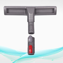 KEEPOW FlatOut Head Tool & Converter Adapter Compatible with Dyson V7 V8 V10 Vacuum Cleaners Pack of 2