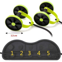New Sport Core Double AB Power ab roller ab wheel fitness Abdominal exercises Equipment coaster Pull roda Waist Slimming Trainer Revoflex Xtreme
