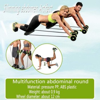 New Sport Core Double AB Power ab roller ab wheel fitness Abdominal exercises Equipment coaster Pull roda Waist Slimming Trainer Revoflex Xtreme