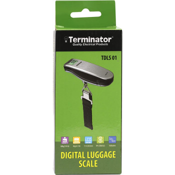 Terminator Portable Digital Luggage Scale 50Kg TDLS 01 Terminator