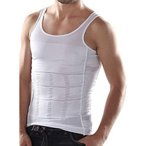 Pro Action Pro Action Slimming Body Shaper Vest Abdomen Slim Shirt Compression Tank Corset Shaper Underwear Shapewear White- XXL