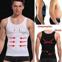 Pro Action Pro Action Slimming Body Shaper Vest Abdomen Slim Shirt Compression Tank Corset Shaper Underwear Shapewear White- XXL