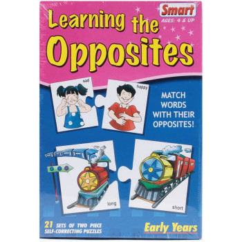 Smart Smart Learning The Opposites Puzzle (Multi-Color, 42 Pieces)