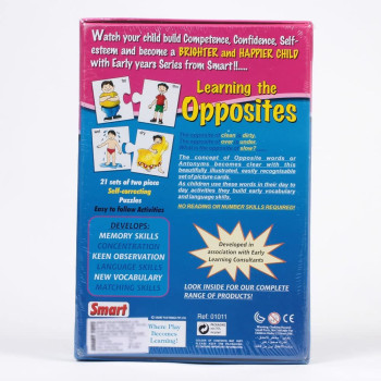 Smart Smart Learning The Opposites Puzzle (Multi-Color, 42 Pieces)