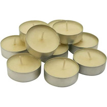 Smokeless scented white candle set 50 packs of tea wax romantic confession birthday candle