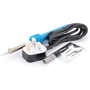 Terminator Soldering Iron With 8 gm Solder Wire, Iron Stand & Japnese Long Life Tip Tsi 30-13A