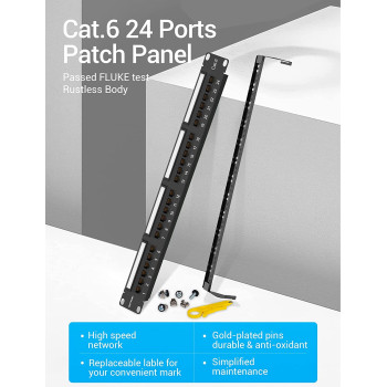 Vention Ethernet Network Accessories (Patch Panel, 1 pcs)