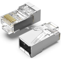 Vention Ethernet Network Accessories RJ45 Modular Plug (Cat.6 FTP, Pack of 100)