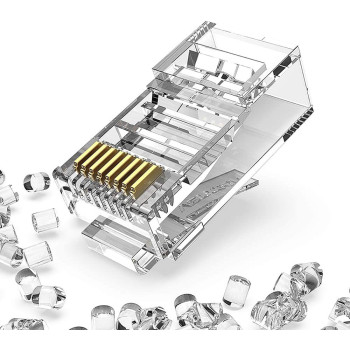 Vention Ethernet Network Accessories RJ45 Modular Plug (Cat.6 UTP, Pack of 50)