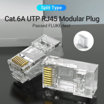 Vention Ethernet Network Accessories RJ45 Modular Plug (Cat.6A UTP, Pack of 50)