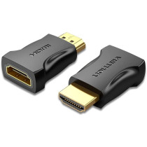 VENTION VENTION HDMI 2.0 Male to Female Adapter 4K@60Hz Gold-plated interface AIMB0-2 (Pack of 2, Straight Head)