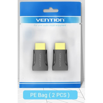 VENTION VENTION HDMI 2.0 Male to Female Adapter 4K@60Hz Gold-plated interface AIMB0-2 (Pack of 2, Straight Head)