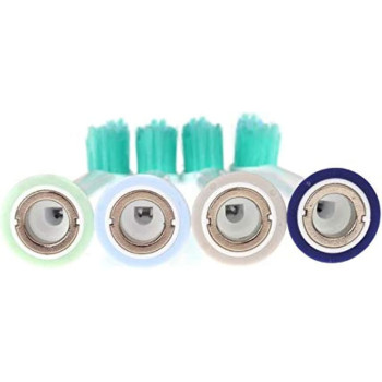4Pcs Electric Toothbrush Replacement Heads Fits For Philips Sonicare P-Hx-6014/Hx6014 Toothbrush Replacement