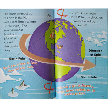 100 Pcs World Map Activity Jigsaw Puzzl With A Exciting OUR WORLD Book To Learn Everything About Our Planet Right From Big Bang Theory, Evolution, Continents, Maps, Rivers, Lakes, Valleys, Islands