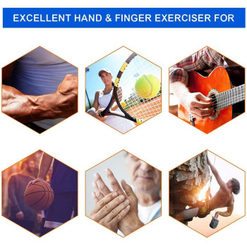 Adjustable Resistance Hand Grip 10-40 Kg - Black