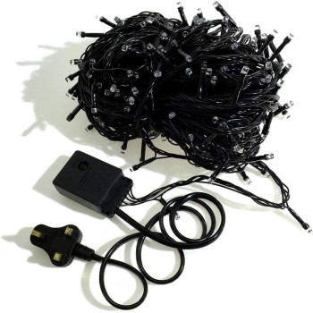 BUY4LESS - Multicolor 120 LED 11 Meter Copper Wire Exterior Waterproof Fairy Light for Christmas Trees Party Outdoor Decoration