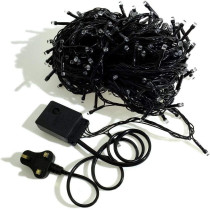 BUY4LESS - Yellow 120 LED 11 Meter Copper Wire Exterior Waterproof Fairy Light for Christmas Trees Party Outdoor Decoration