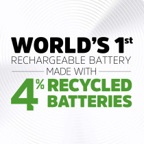 Energizer Energizer Recharge Universal AA Rechargeable Multipurpose Battery, 2000 mAh,