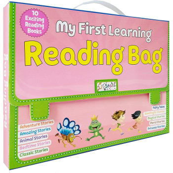 Pegasus kids Early Learning Reading Story Books, 10 Exciting Story Books with bag
