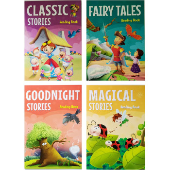 Pegasus kids Early Learning Reading Story Books, 10 Exciting Story Books with bag