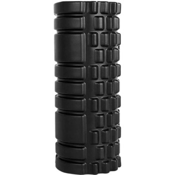 Foam Roller EVA for Yoga Deep Tissue Massage Muscle Stretching Physiotherapy - BLACK