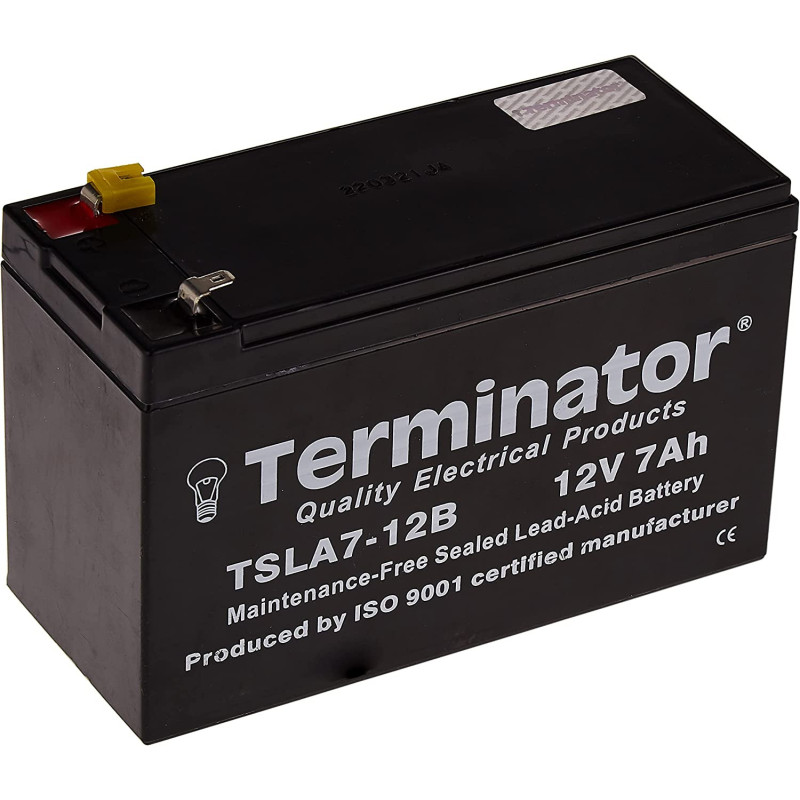 Terminator Sealed Lead Acid Battery 12V-7Ah Tsla7-12B Terminator