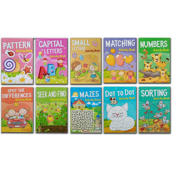 Pegasus Pegasus Kid's My First Learning Bag Activity Books - Set of 10