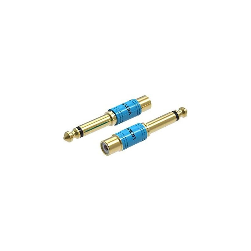 Vention 6.5mm to RCA Female Jack Adapter Stereo Audio for The Microphone, Guitar, Speaker, Amplifier, Mixer, Sound Amplifier, Mixer