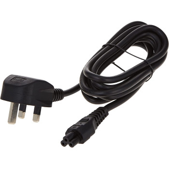 Terminator High Grade Laptop Led Tv Clover Leaf Plug Power Cable 2 Meter 13A Fused Uk Plug