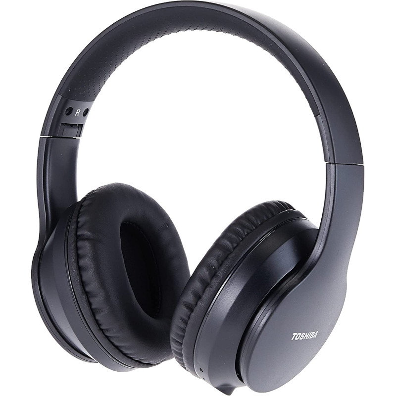 Toshiba Rze-Bt163H Bluetooth Headphones Over-Ear (Black)