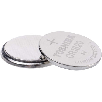 Toshiba CR1620 Lithium, Coin Cell Battery 3.0V