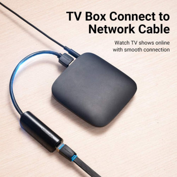 Vention USB Ethernet Adapter,Vention USB 3.0 to 10/100/1000 Gigabit Ethernet LAN Network Adapter Ethernet Compatible for Nintendo Switch MacBook, Surface Pro, Notebook PC Black. 