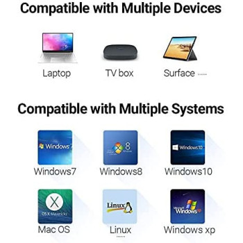 Vention USB Ethernet Adapter,Vention USB 3.0 to 10/100/1000 Gigabit Ethernet LAN Network Adapter Ethernet Compatible for Nintendo Switch MacBook, Surface Pro, Notebook PC Black. 