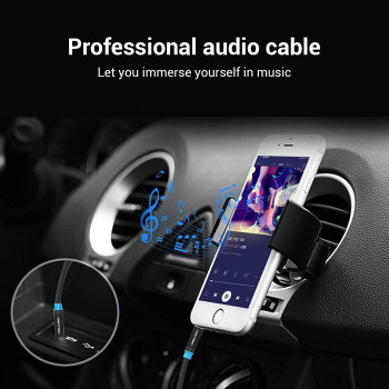 VENTION 3.5mm AUX Cord, AUX Cable for Headphones, Phone, Car Stereo, iPhone, iPad, HTC, LG
