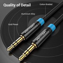 VENTION 3.5mm AUX Cord, AUX Cable for Headphones, Phone, Car Stereo, iPhone, iPad, HTC, LG